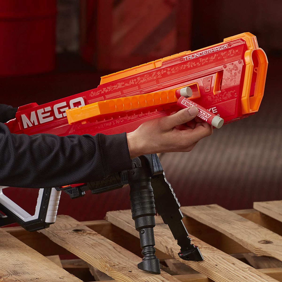 Nerf Thunderhawk Mega Toy Blaster Dart Gun – AccuStrike Series