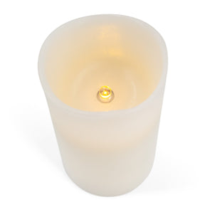 Matchless Candle Co LED Wax Vanilla Votive – Push Button & Timer