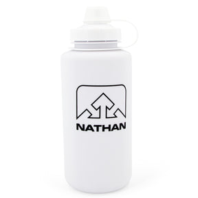 Nathan BigShot 1 Liter Hydration Bottle – Leak-Proof, Soft Sip