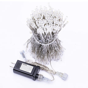 Sterno Home 300 White LED Curtain Lights – 8 Lighting Effects