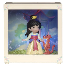 Precious Moments Disney Figurine LED Cube – Light Up Shadow Box