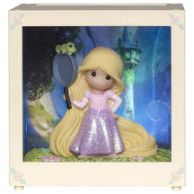 Precious Moments Disney Figurine LED Cube – Light Up Shadow Box
