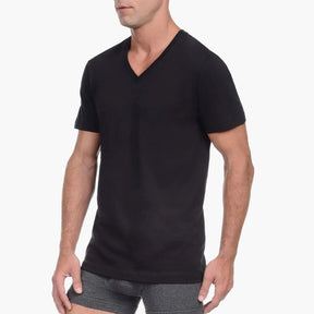 3pk 2(X)IST Men’s Performance Cotton Quick Dry V-Neck T-Shirts