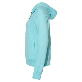 Jerzees Women’s Full Zip Cotton Blend Hoodie With Side Pockets