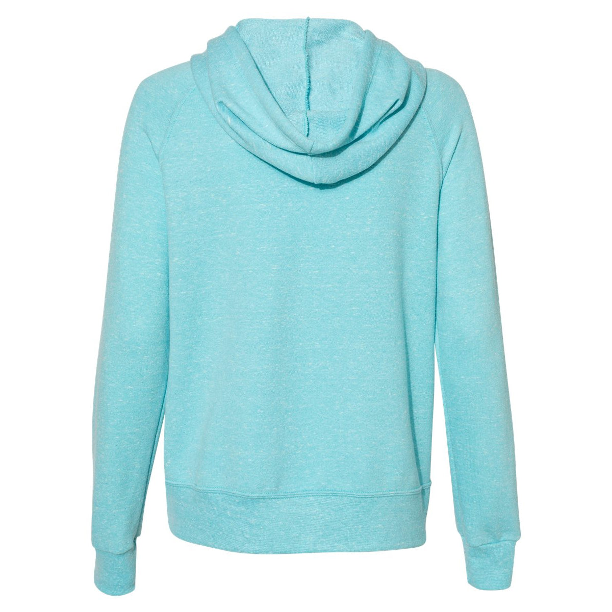 Jerzees Women’s Full Zip Cotton Blend Hoodie With Side Pockets