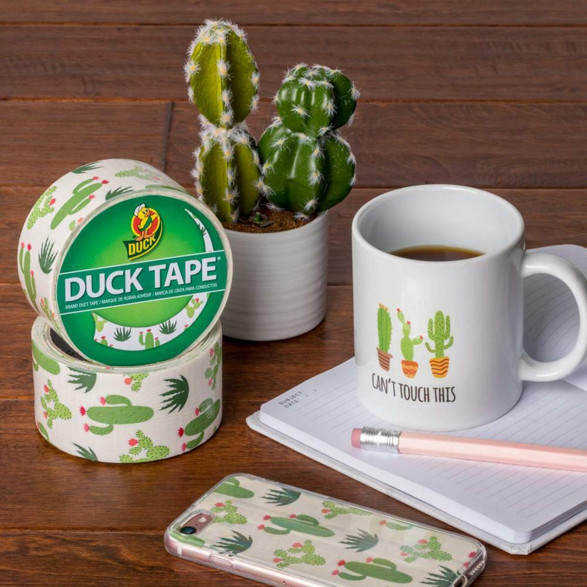 10pk Duck Brand Assorted Pattern Duct Tape Rolls 10 Yards Each