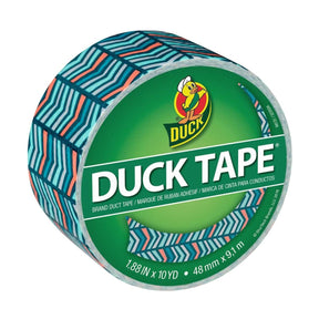 10pk Duck Brand Assorted Pattern Duct Tape Rolls 10 Yards Each