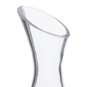 40.6oz Modern Clear Glass Wine Aerating Easy Pour Decanter