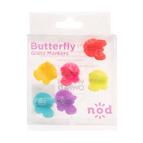 6pk Silicone Butterfly Wine Glass Markers – Works Like A Charm!