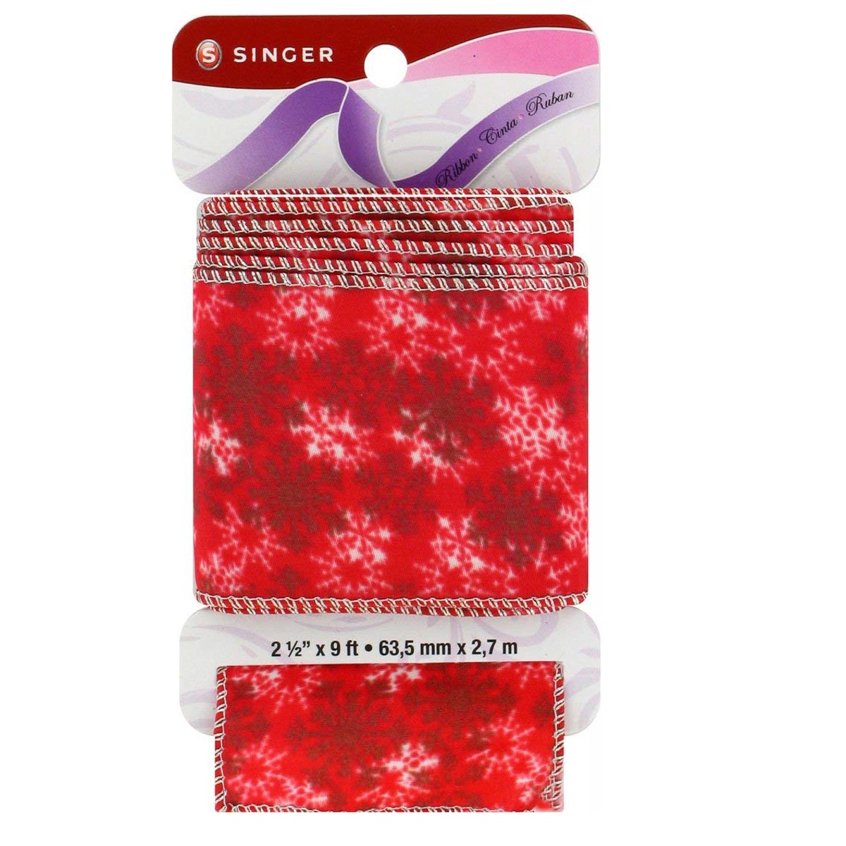 24pk Singer Christmas & Winter Holiday Ribbons – Variety Pack!
