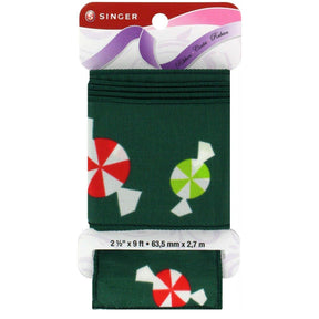 24pk Singer Christmas & Winter Holiday Ribbons – Variety Pack!