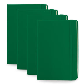 4pk Simply Genius 192pg Leatherette A5 Dot Journal – 5.7” x 8.4”