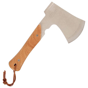 UST Wooden Camp Ax – Compact Size Axe, Stainless Steel Blade