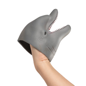 Barry-Owen Co Dolphin Hand Puppet – Soft Realistic Rubber Toy