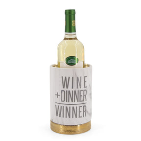 Ceramic Wine Bottle Holder – For Drinks With Dinner & More