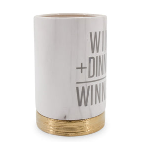 Ceramic Wine Bottle Holder – For Drinks With Dinner & More