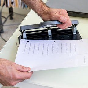 Officemate 2-3 Hole Adjustable Eco-Punch – Neat & Easy Paper Punching