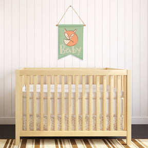 Baby Fox Scroll Wall Banner By Tag – Cute Nursery Room Décor!