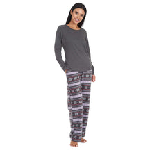 2pc Cherokee Women’s Pajamas Set – Scoop Top, Micro Fleece Pants