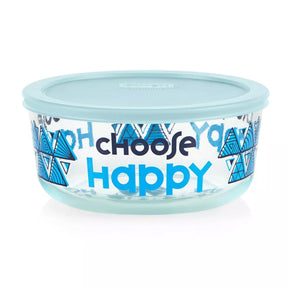 4pk Pyrex 2 Cup Glass Food Storage Containers – Random Patterns