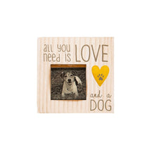 All You Need Is Love Wooden Pet Frame – Standing Or Wall Display