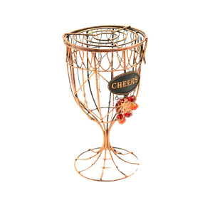 Wine Glass Goblet Cork Collector – Neat Holder, Stylish Décor