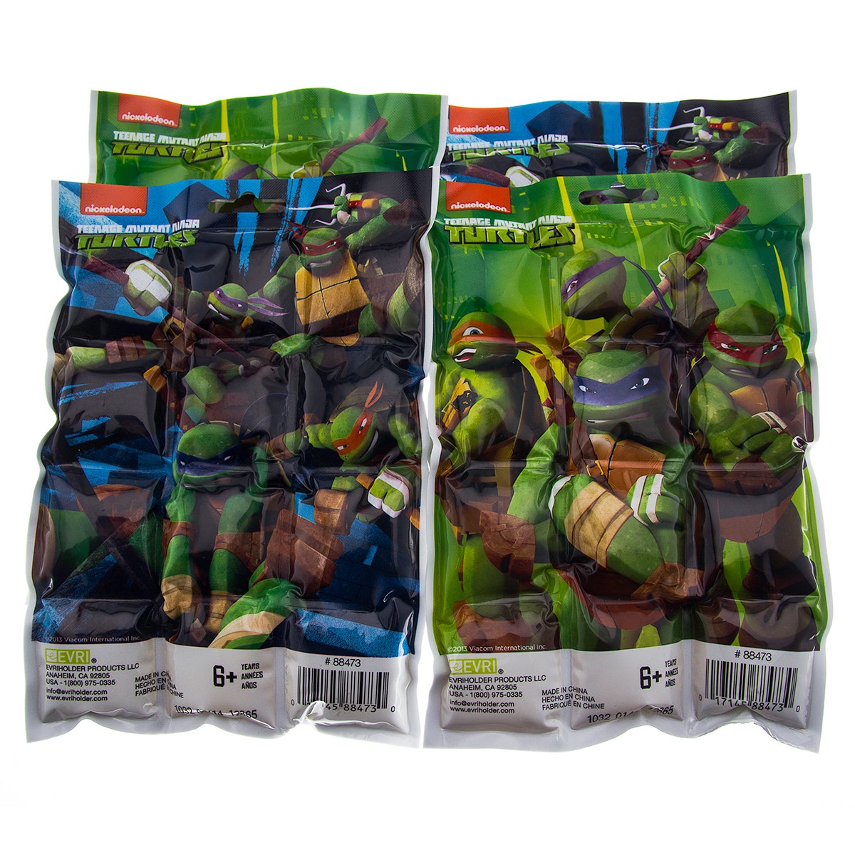 4pk Teenage Mutant Ninja Turtles Evriholder Cold Packs For Kids