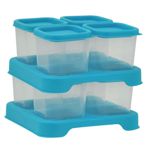 8pk Fresh Baby Food Unbreakable Cubes With Trays – Store & Serve