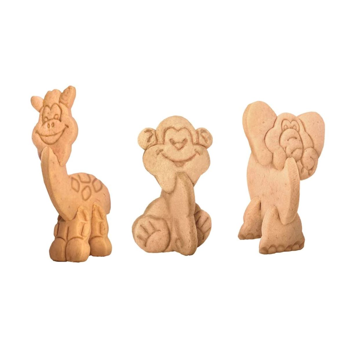 3pc Giant 3D Cookie Cutters – Make Animal Designs That Stand Up!
